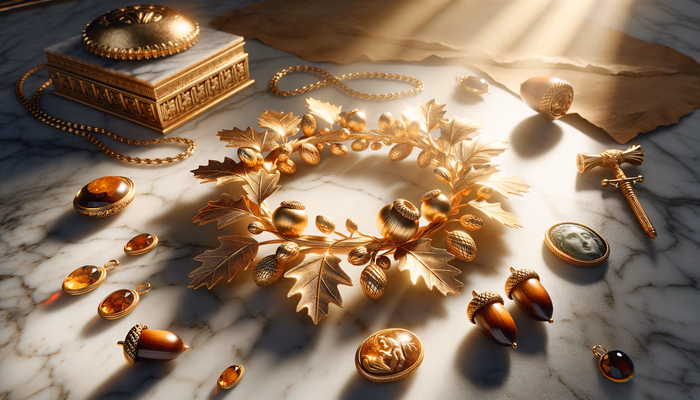 Античные ювелиры: греческие золотые венки и римские украшения