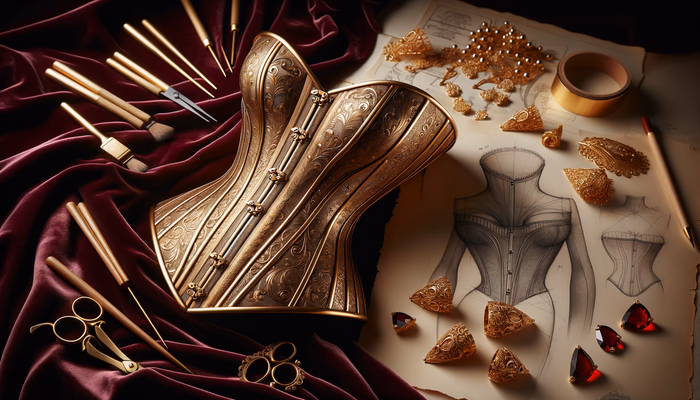 Металлические корсеты: от викторианской эпохи до подиума.