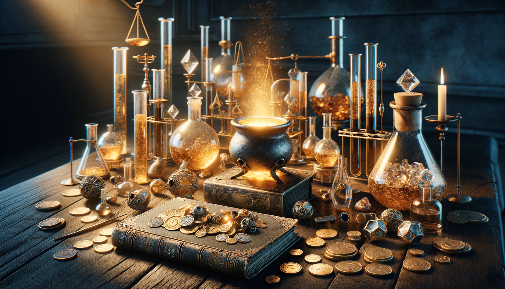 Алхимические лаборатории при дворах европейских монархов