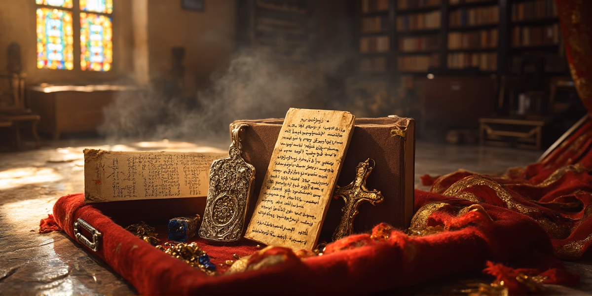 Амулеты с Писанием на металле (иудаизм/ислам/христианство)