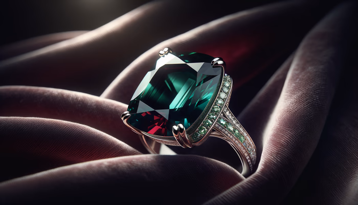 Александрит (хризоберилл): эффект смены цвета