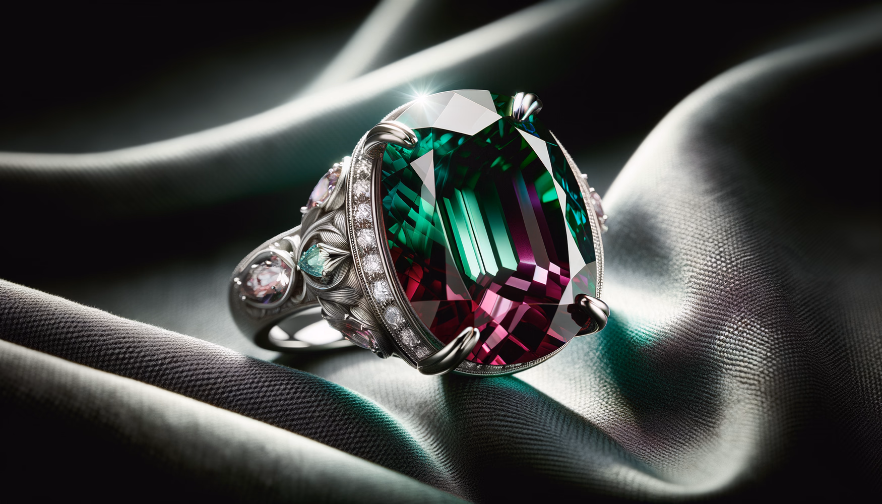 Александрит Урала и Бразилии